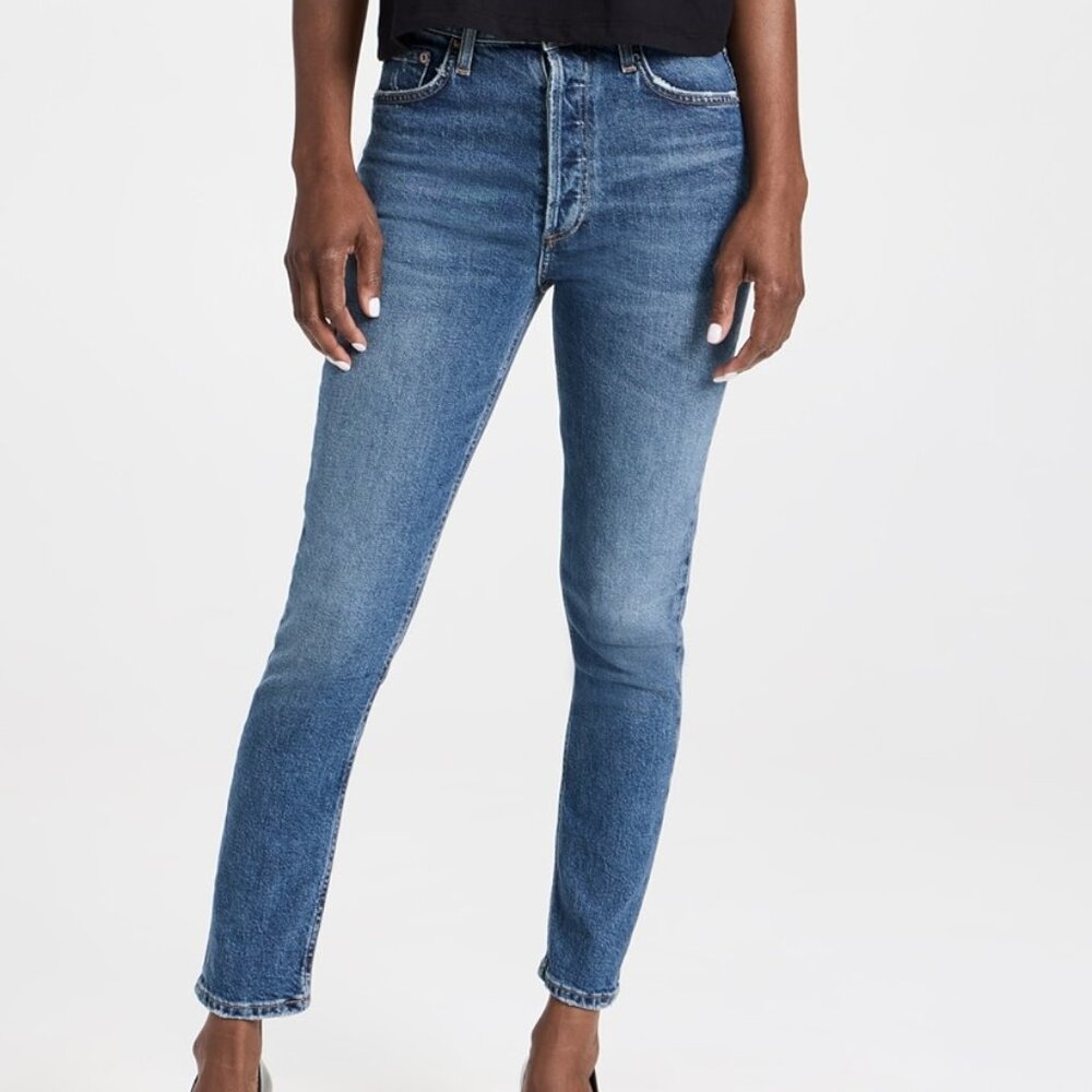 Agolde Nico High Rise Slim Fit Jeans